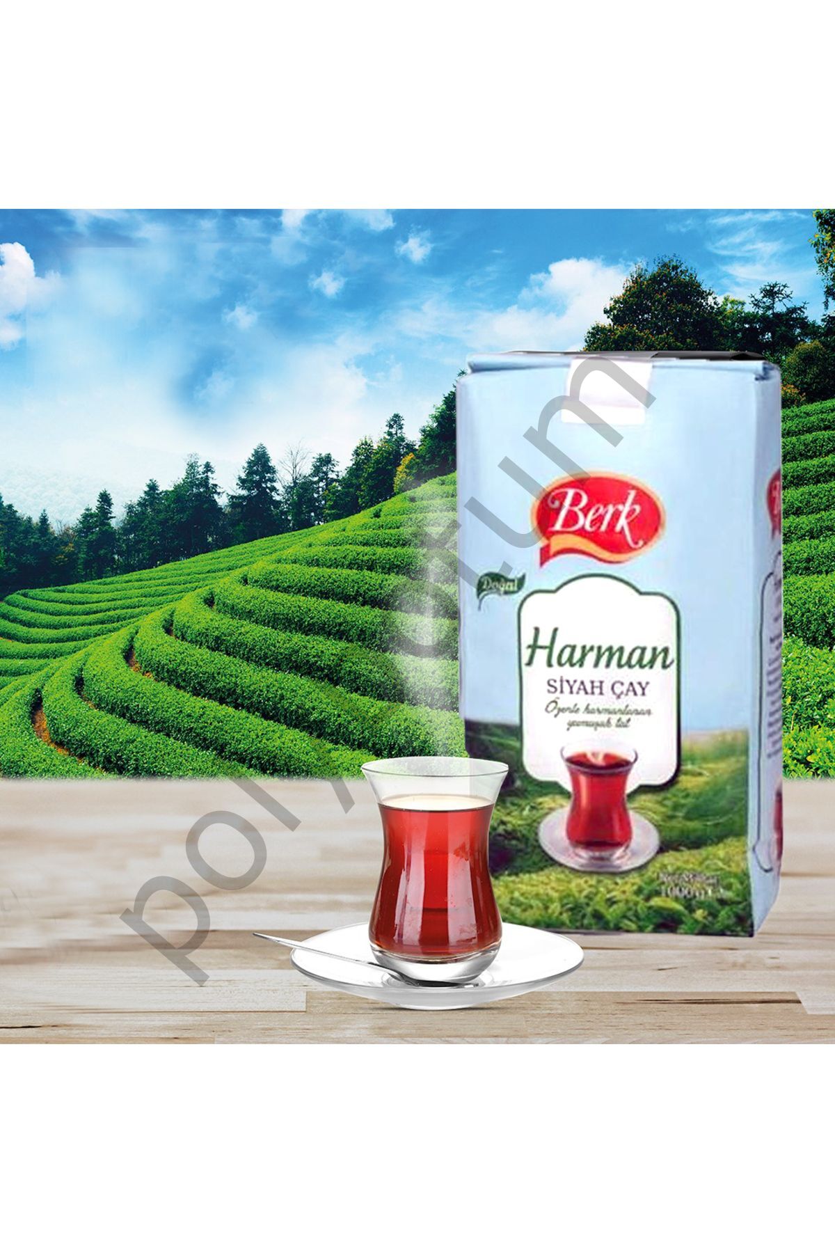 Harman Doğal Siyah Çay  Tek Ebat
