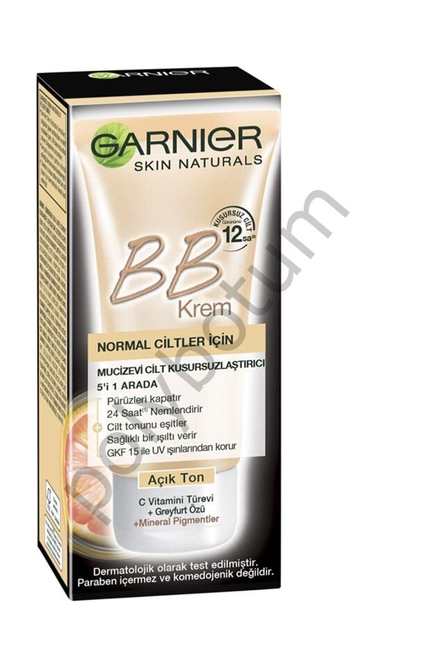 BB KREM garnıer Açık Ton Spf 15 50 Ml 3600541195967 KAR46KOZ açık ton Tek Ebat