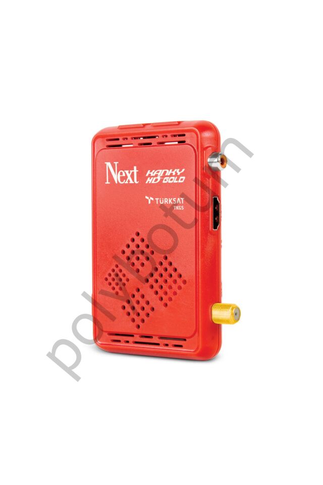 Next Kanky HD Gold Full HD Uydu Alıcısı Kırmızı Tek Ebat