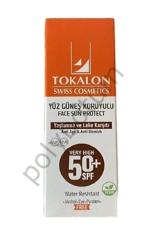 Yüz Güneş Koruyucu Yaşlanma Ve Leke Karşıtı Spf50 - Face Sun Protect Anti-ageing 60 ml  Tek Ebat