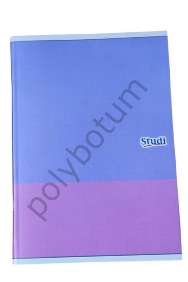 PP Kapak A5 40 Yaprak Dikişli Kareli Defter 2 ADET KARELİ Tek Ebat