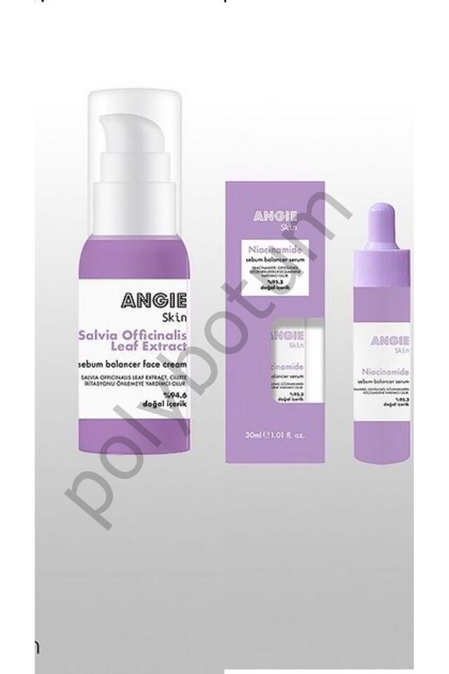 Skin Niacinamide Serum & Nemlendirici Krem (%95.3 doğal içerik)  Tek Ebat