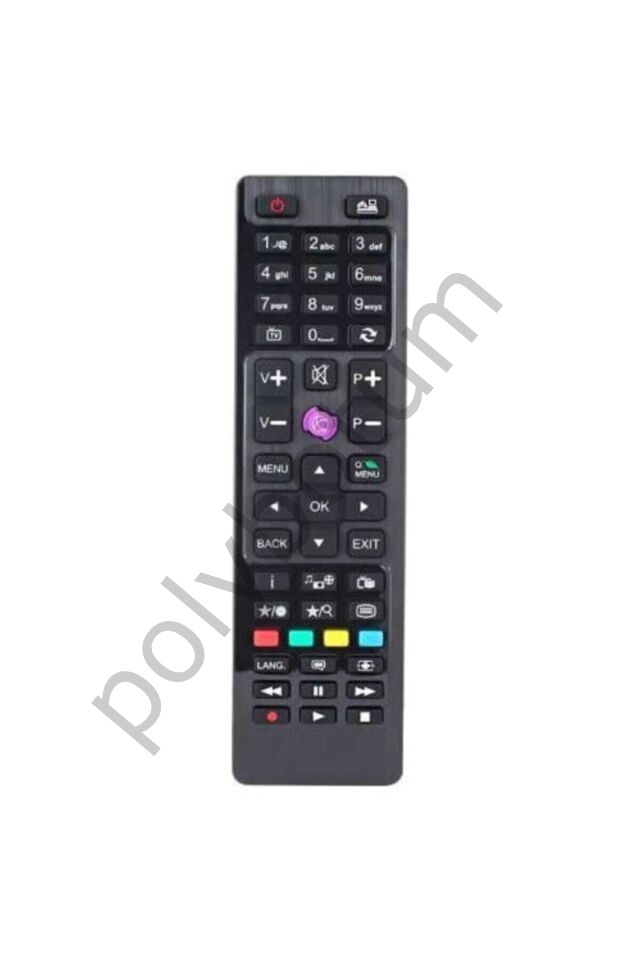 Vestel Siyah Seg - Regal Lcd Led Tv Uyumlu Kumanda Vestel1116 siyah Tek Ebat