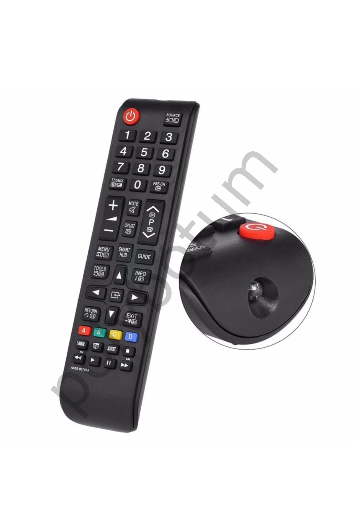 Smart Lcd Led Tv Televizyon Akıllı Universal Her Modeline Uyumlu Kumanda Kumanda gri Tek Ebat