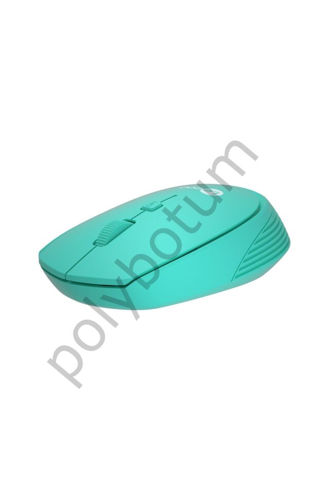 Ws202 Kablosuz 1200dpı 4 Tuşlu Optik Turkuaz Uyumlu Pil Tasarruflu 15 Metre Menzilli Mouse turkuaz Tek Ebat