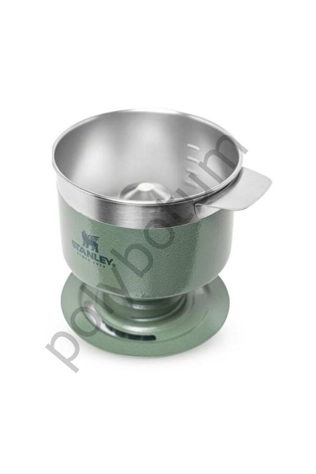 Klasik Brew Pour Over Paslanmaz Çelik Kahve Demleyici Yeşil Tek Ebat