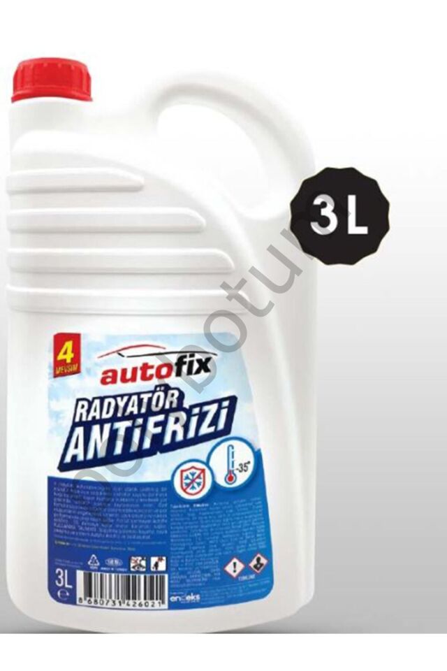 Radyatör Antifrizi 3lt 4 Mevsim  Tek Ebat