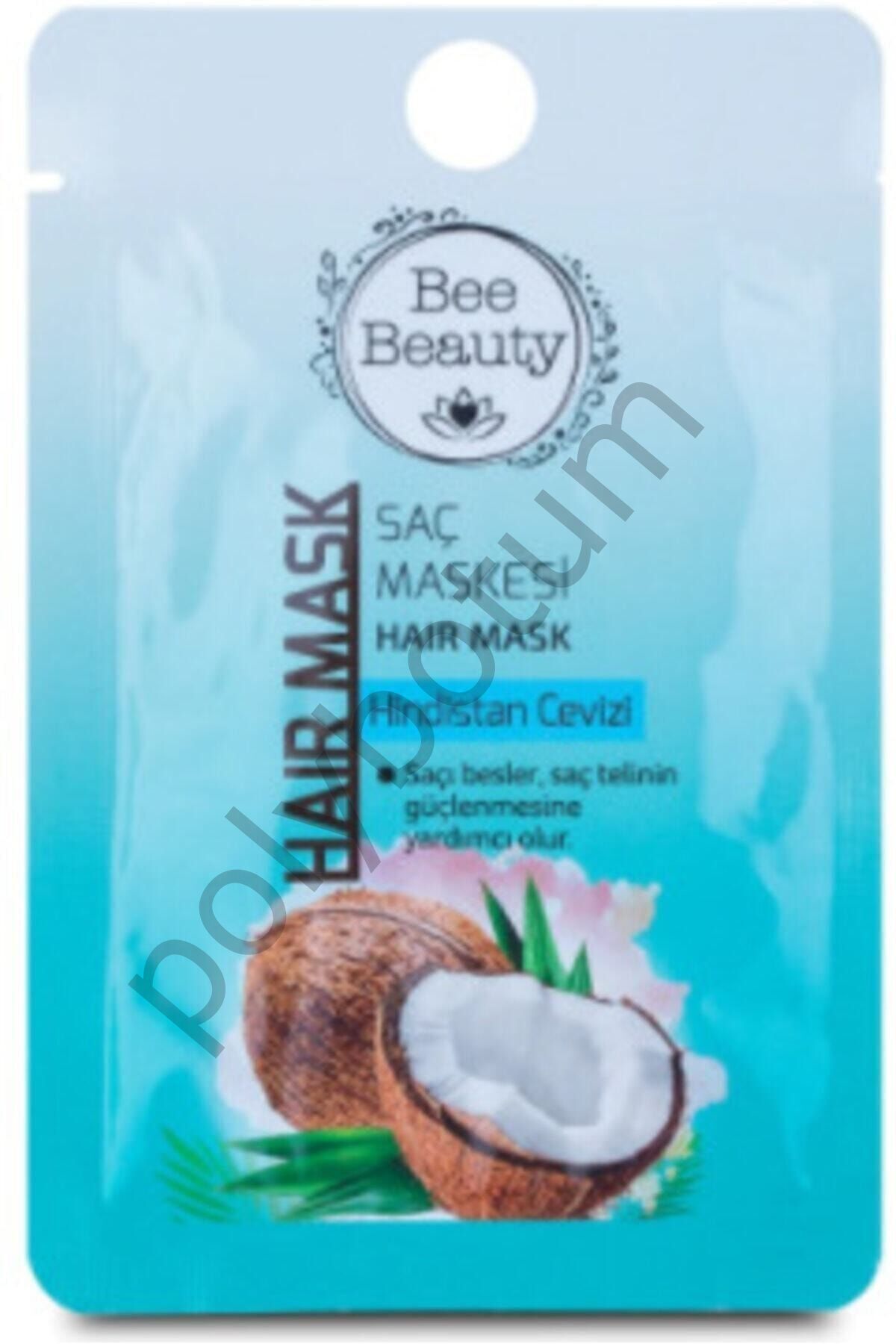 Saç Maskesi Hindistan Cevizi Yağı 25 Ml  Tek Ebat